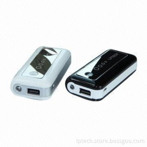 Mini Power Bank for iPhone 5/Google's Android Smartphones with 5,600mAh Capacity